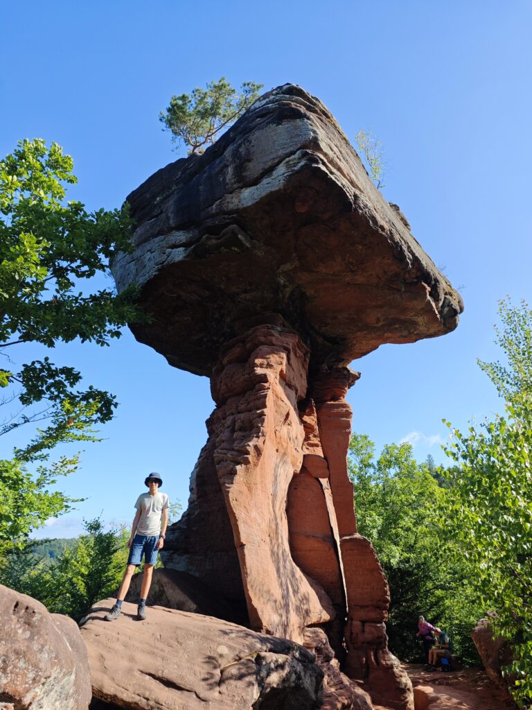 Teufelstisch Wanderung mit Kindern